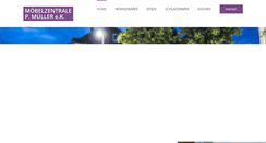 Desktop Screenshot of moebelzentrale-mueller.de